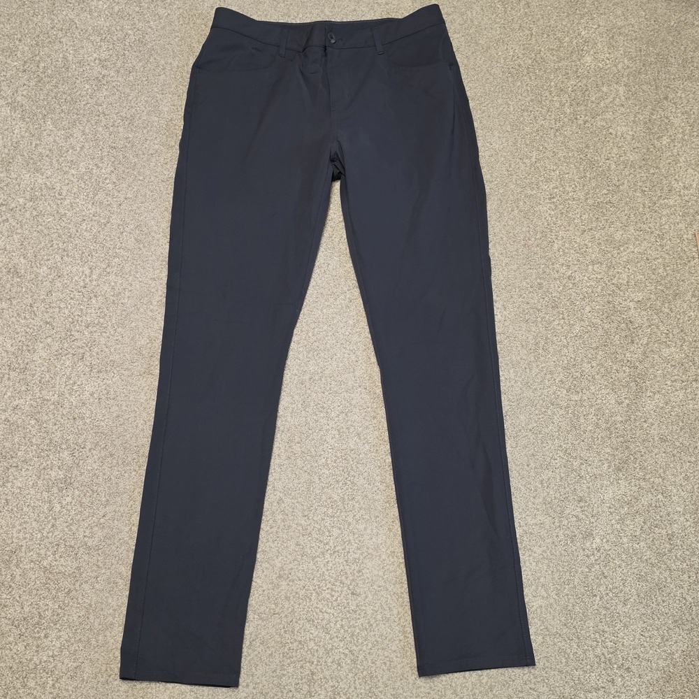 Vuori Men's Meta Pants Size 32x32 Charcoal Gray Performance Stretch V430
